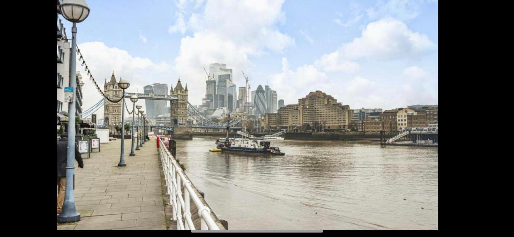 Appartamento Tower Bridge, Boutique, Shad Thames Butlers Wharf Secure Parking , Balcony View Of Shard, Luxury With Van Parking Upto 4 Vans Ideal For Builders Shopfitters Secure Cctv Londra Esterno foto
