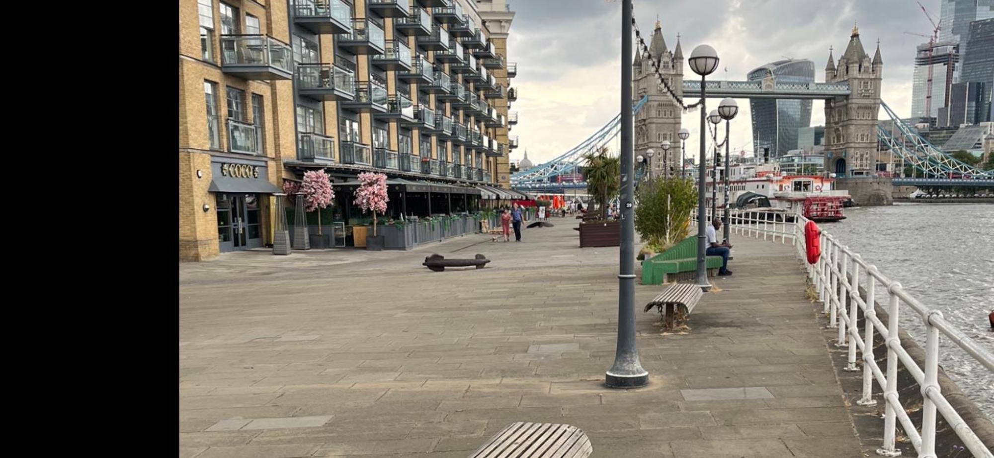 Appartamento Tower Bridge, Boutique, Shad Thames Butlers Wharf Secure Parking , Balcony View Of Shard, Luxury With Van Parking Upto 4 Vans Ideal For Builders Shopfitters Secure Cctv Londra Esterno foto